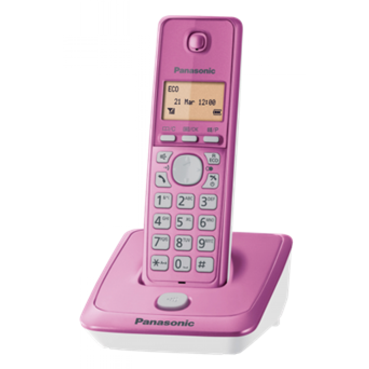 Panasonic 樂聲 KX-TG2711HK-P DECT數碼室內無線電話 (幻紫紅)